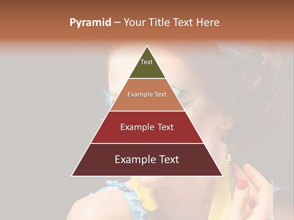 Colorful Look Eye PowerPoint Template