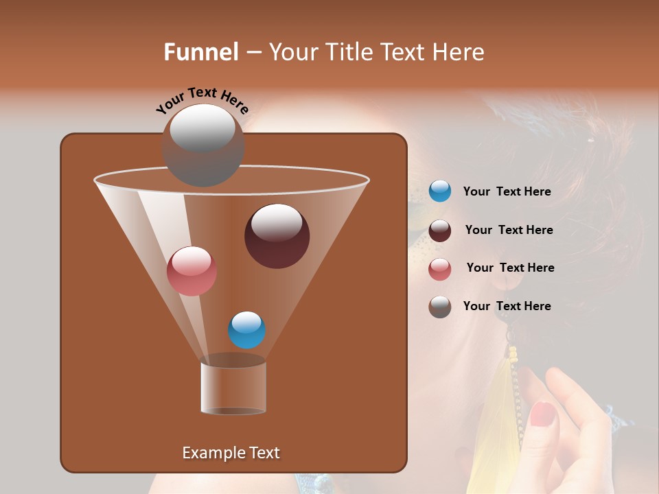 Colorful Look Eye PowerPoint Template