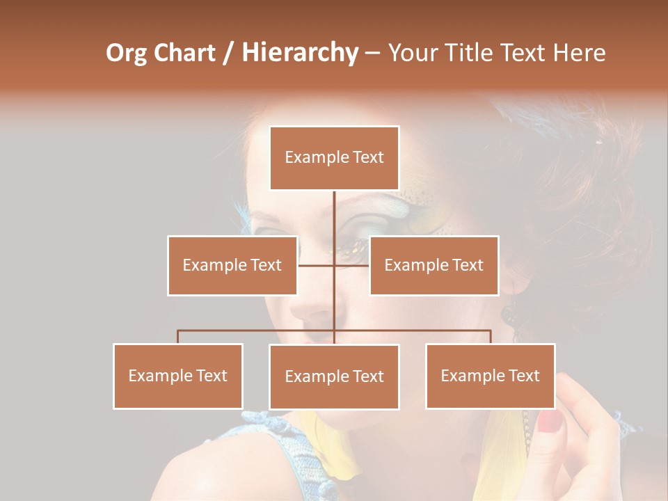 Colorful Look Eye PowerPoint Template