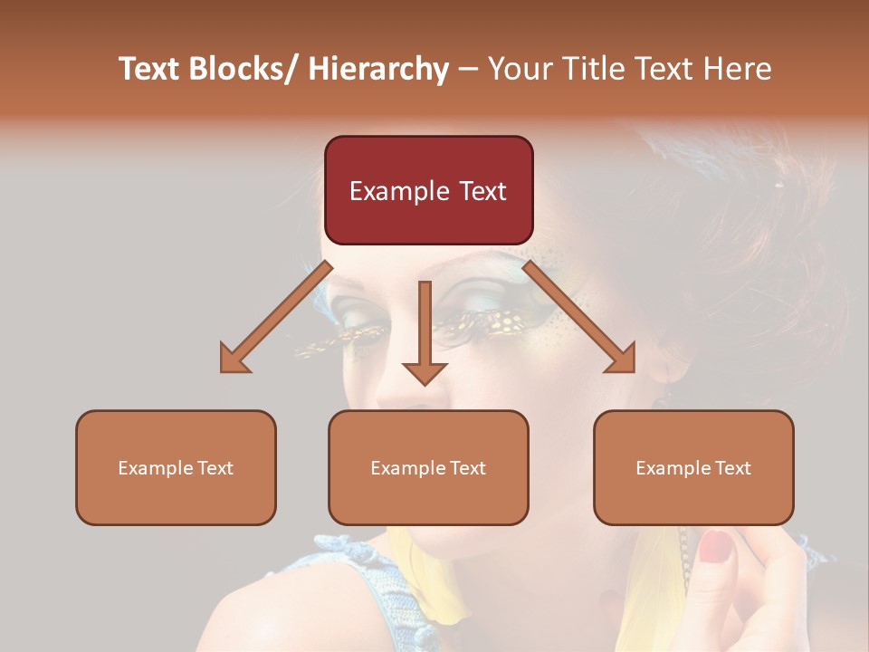 Colorful Look Eye PowerPoint Template