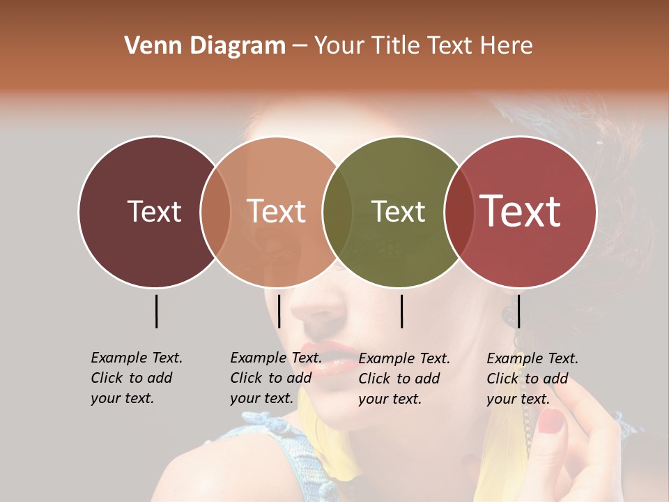 Colorful Look Eye PowerPoint Template