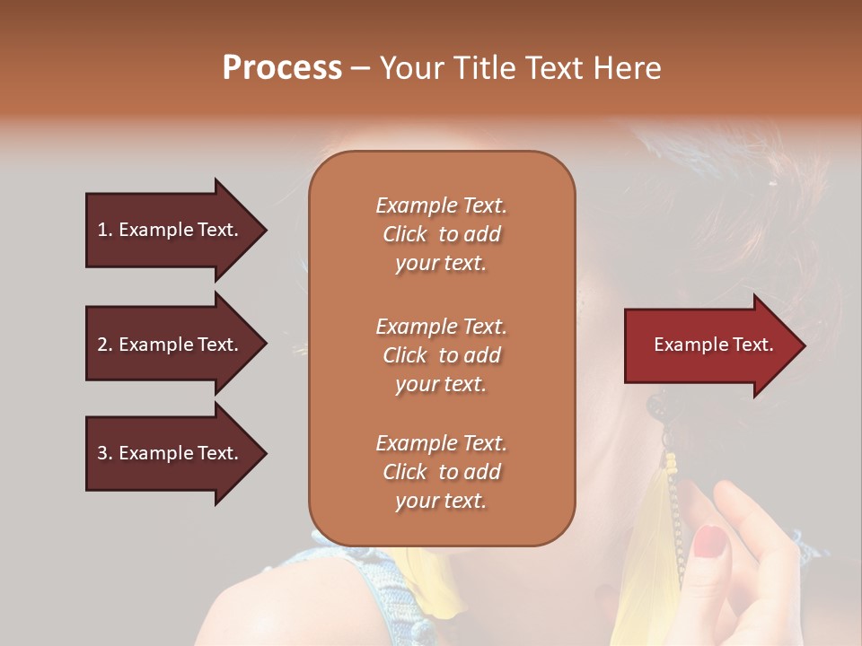 Colorful Look Eye PowerPoint Template
