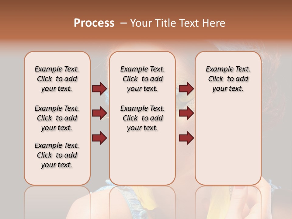 Colorful Look Eye PowerPoint Template