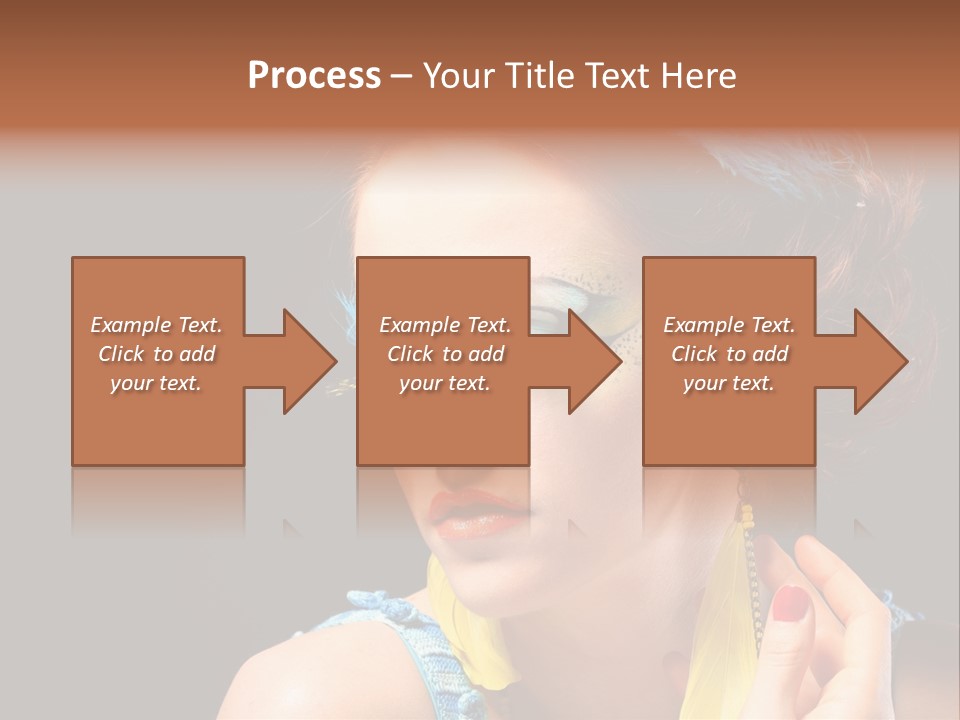 Colorful Look Eye PowerPoint Template