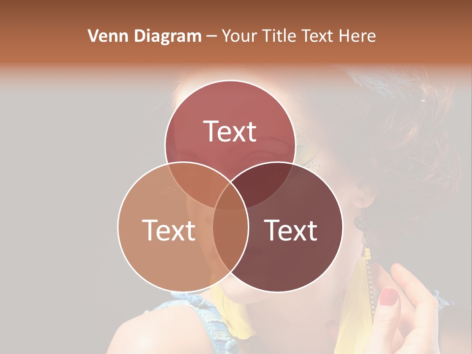 Colorful Look Eye PowerPoint Template