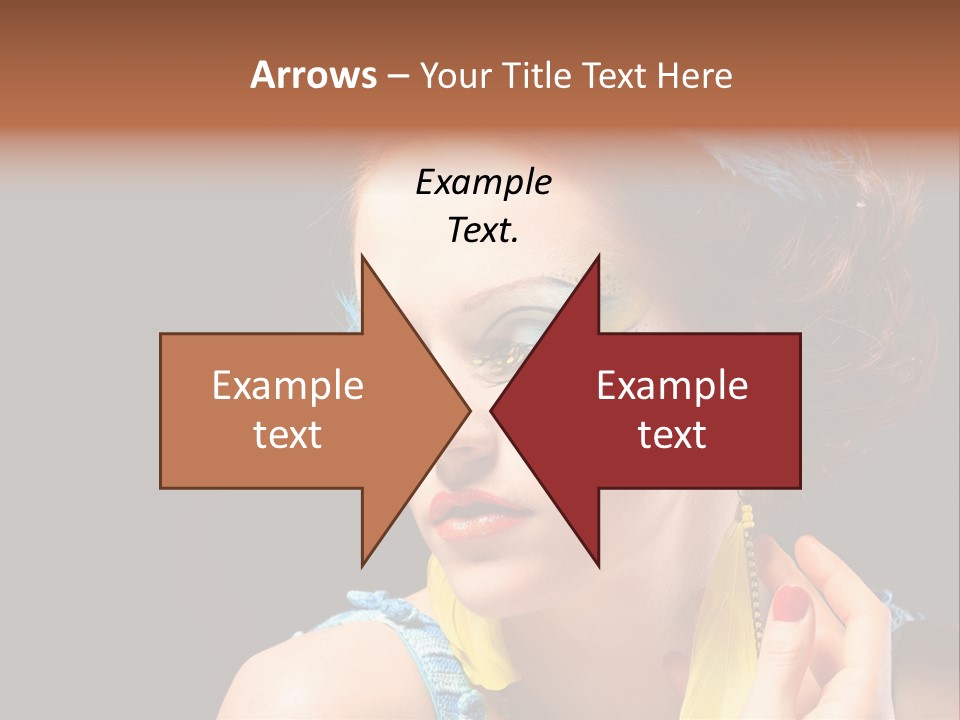 Colorful Look Eye PowerPoint Template
