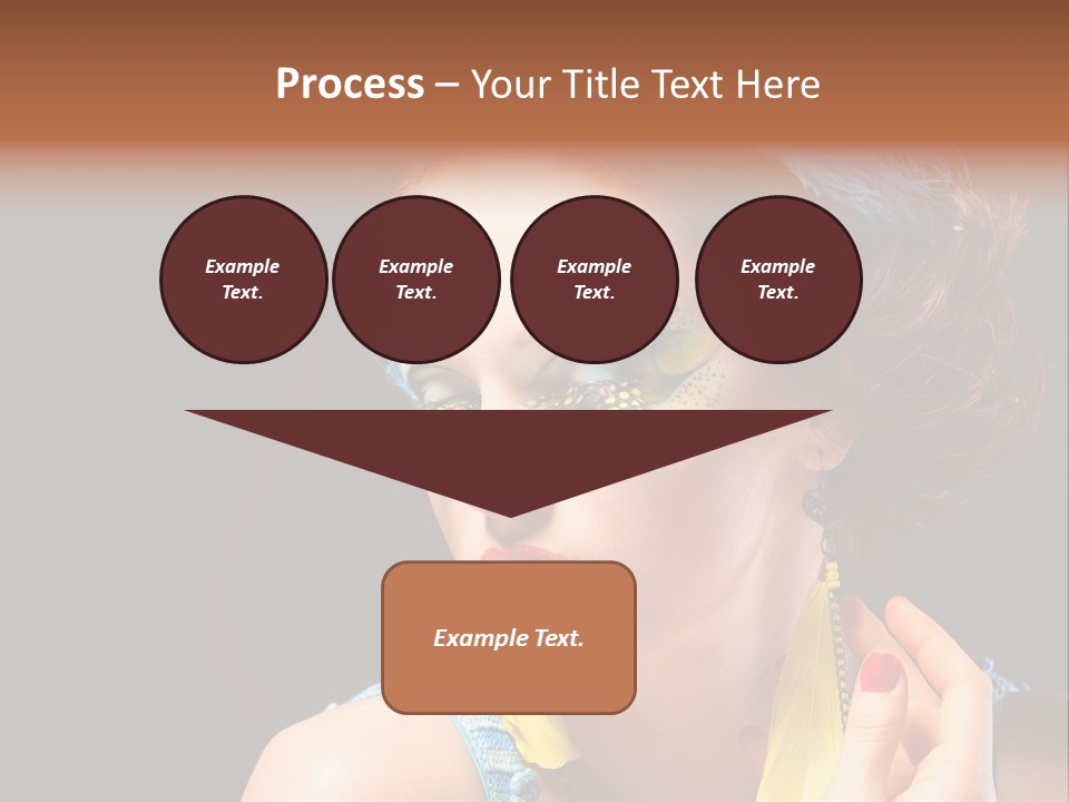 Colorful Look Eye PowerPoint Template