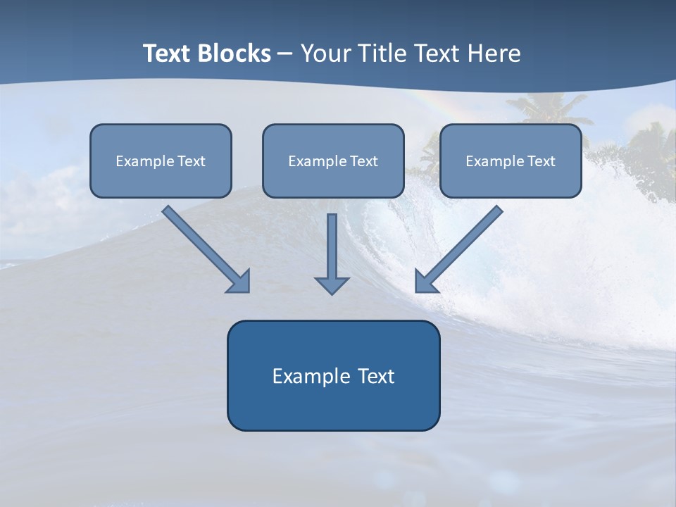 Air Surf Sky PowerPoint Template