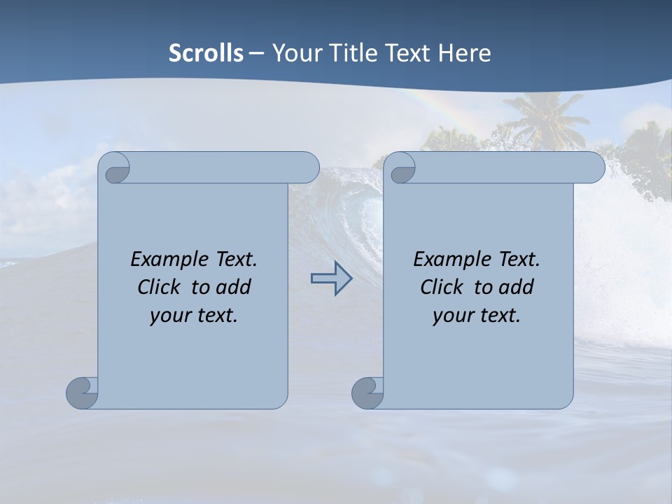 Air Surf Sky PowerPoint Template