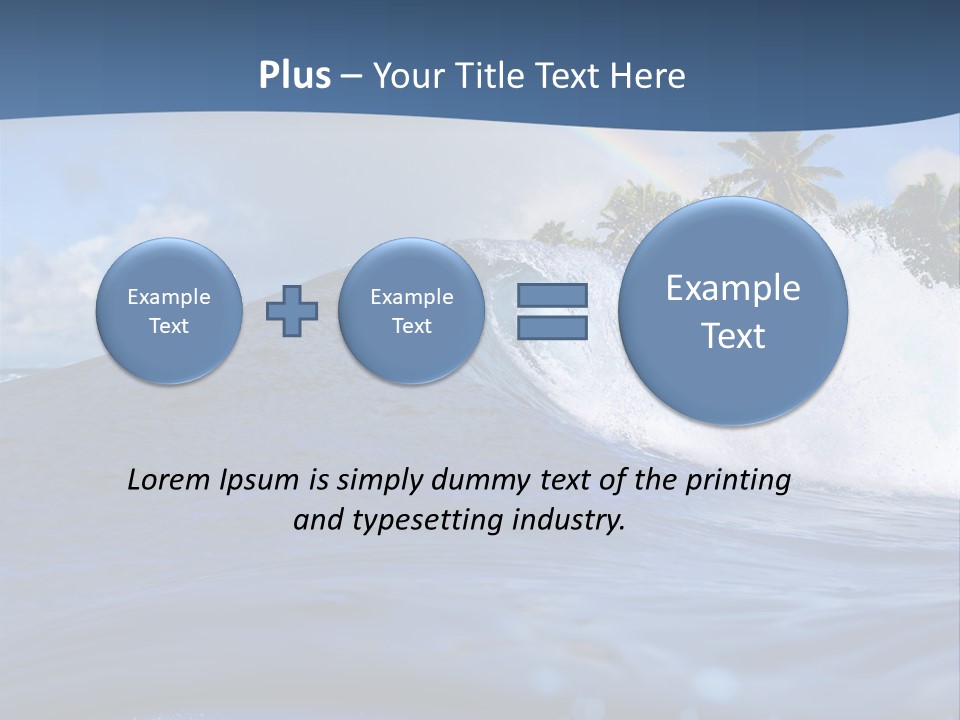 Air Surf Sky PowerPoint Template