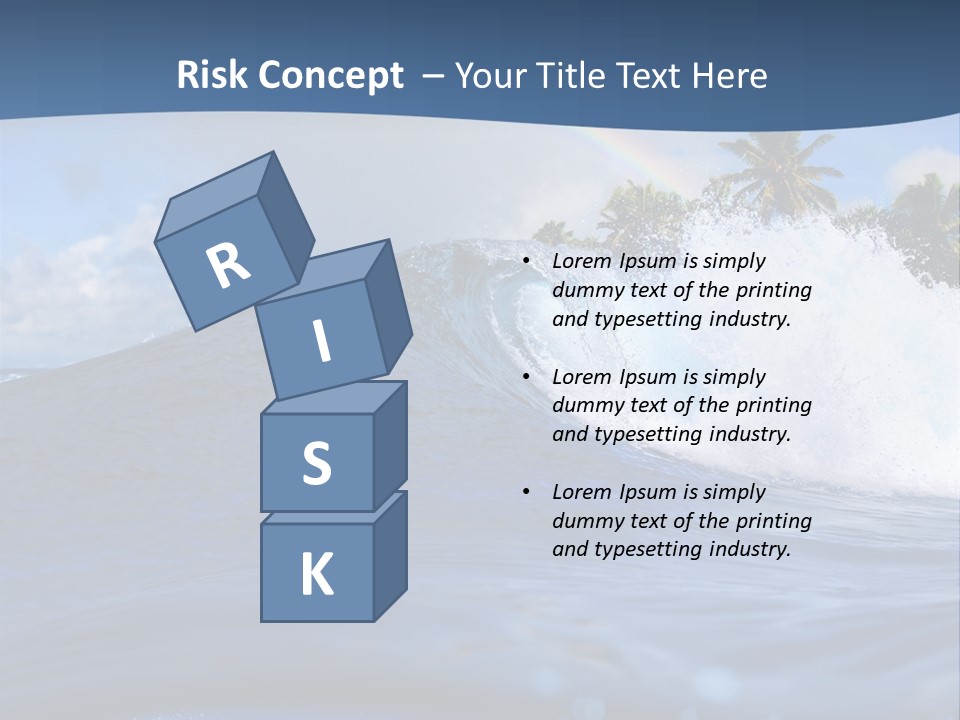 Air Surf Sky PowerPoint Template