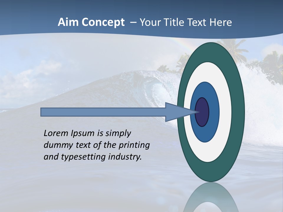 Air Surf Sky PowerPoint Template
