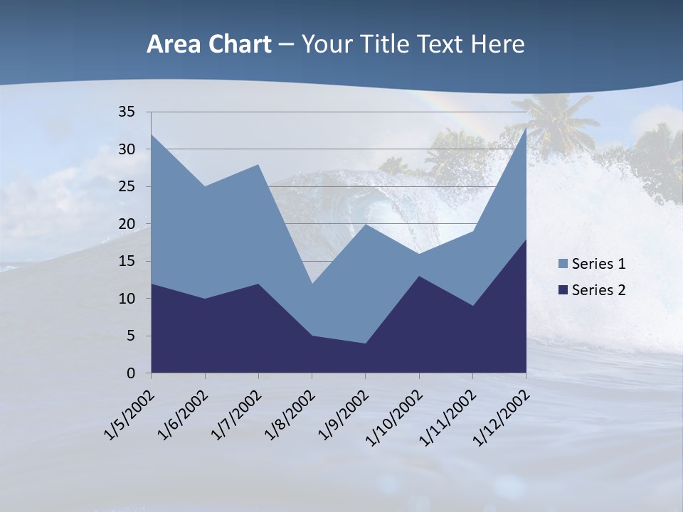 Air Surf Sky PowerPoint Template