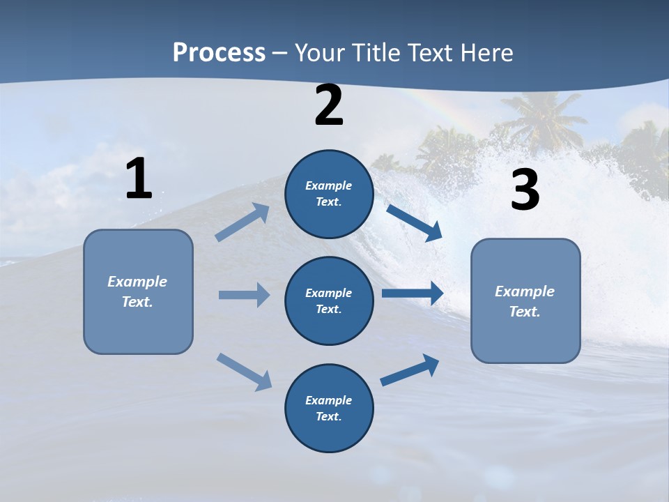 Air Surf Sky PowerPoint Template