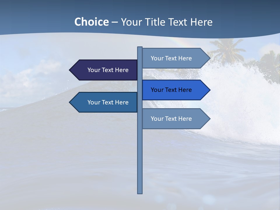 Air Surf Sky PowerPoint Template