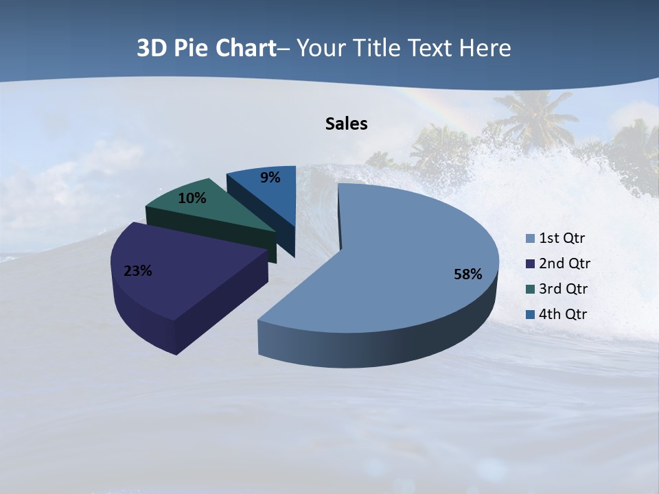 Air Surf Sky PowerPoint Template