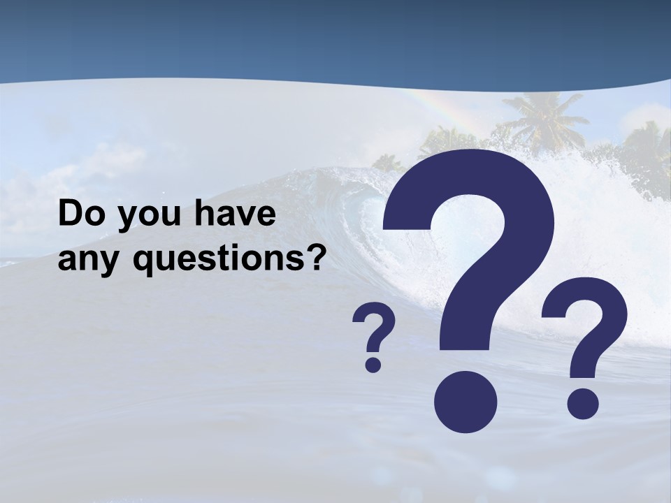 Air Surf Sky PowerPoint Template