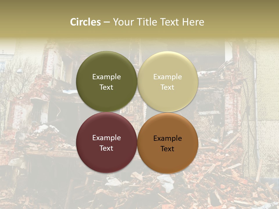 Decay Removal Crumble PowerPoint Template