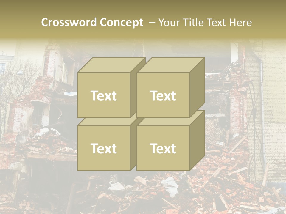 Decay Removal Crumble PowerPoint Template