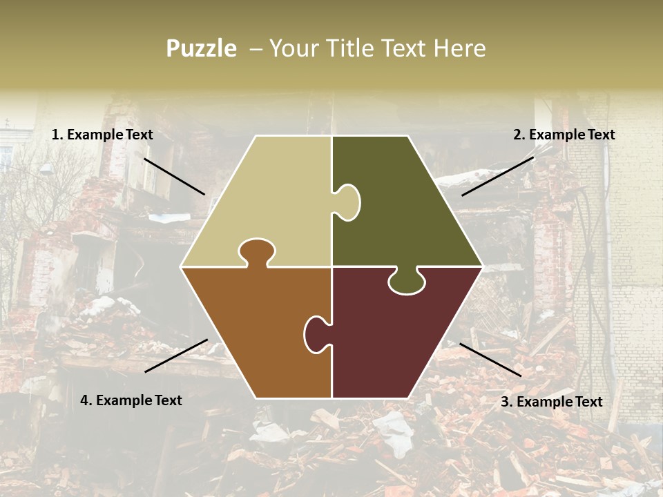 Decay Removal Crumble PowerPoint Template