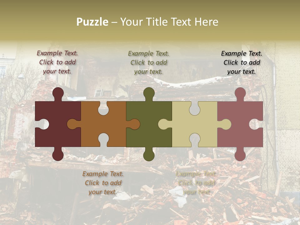 Decay Removal Crumble PowerPoint Template