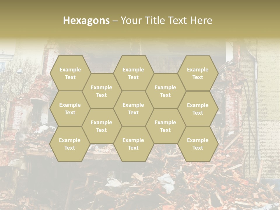 Decay Removal Crumble PowerPoint Template