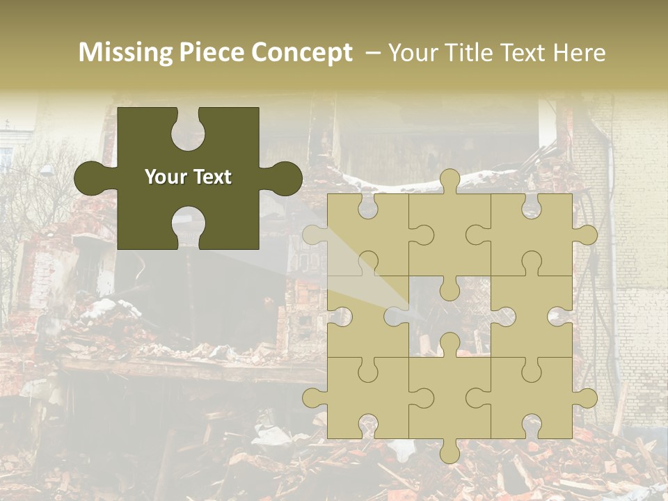 Decay Removal Crumble PowerPoint Template