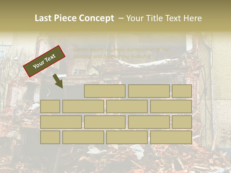 Decay Removal Crumble PowerPoint Template