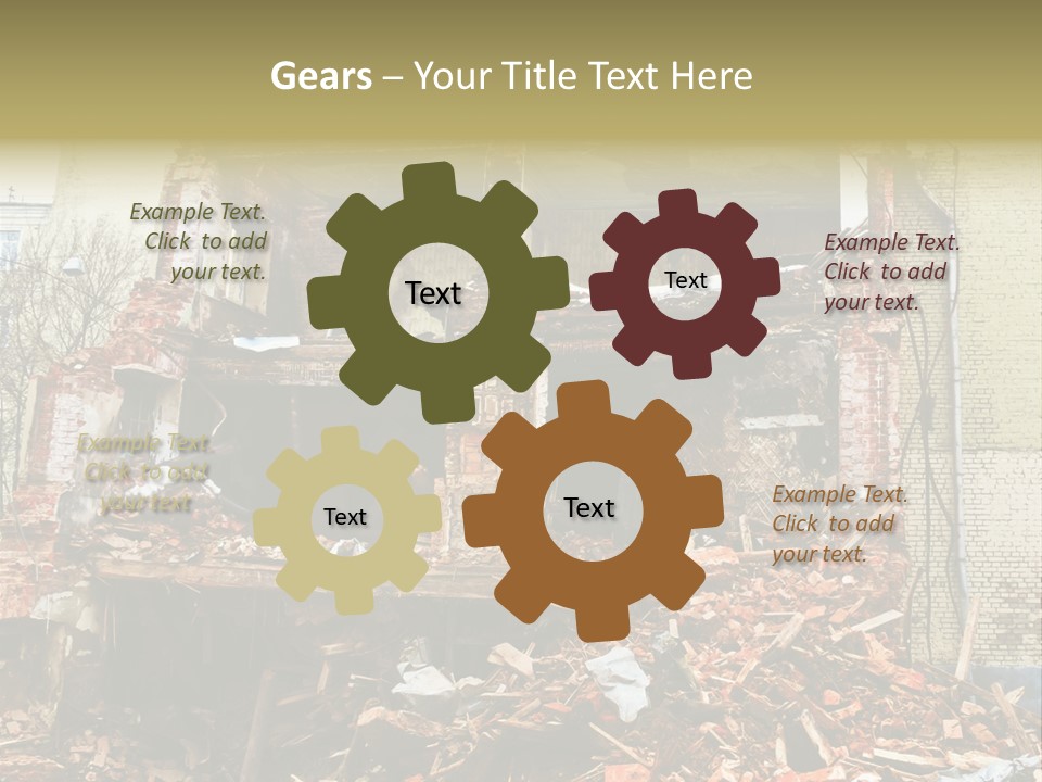 Decay Removal Crumble PowerPoint Template