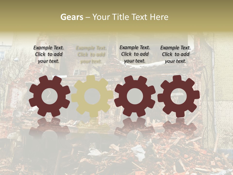 Decay Removal Crumble PowerPoint Template