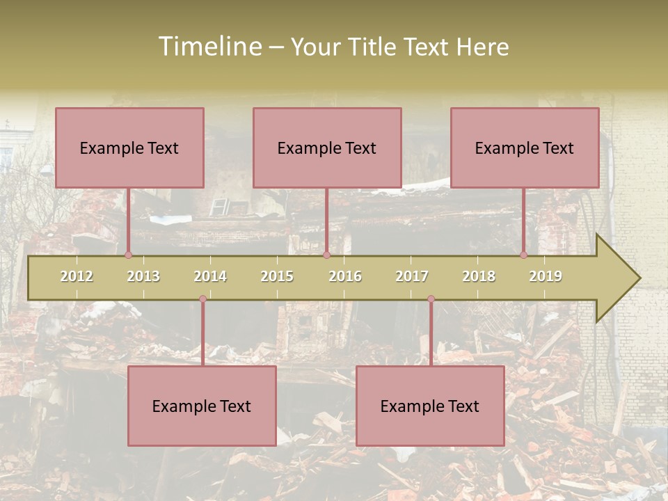Decay Removal Crumble PowerPoint Template