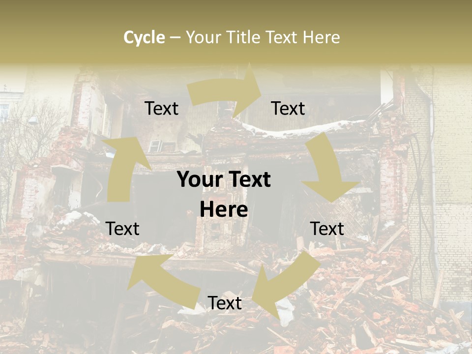 Decay Removal Crumble PowerPoint Template