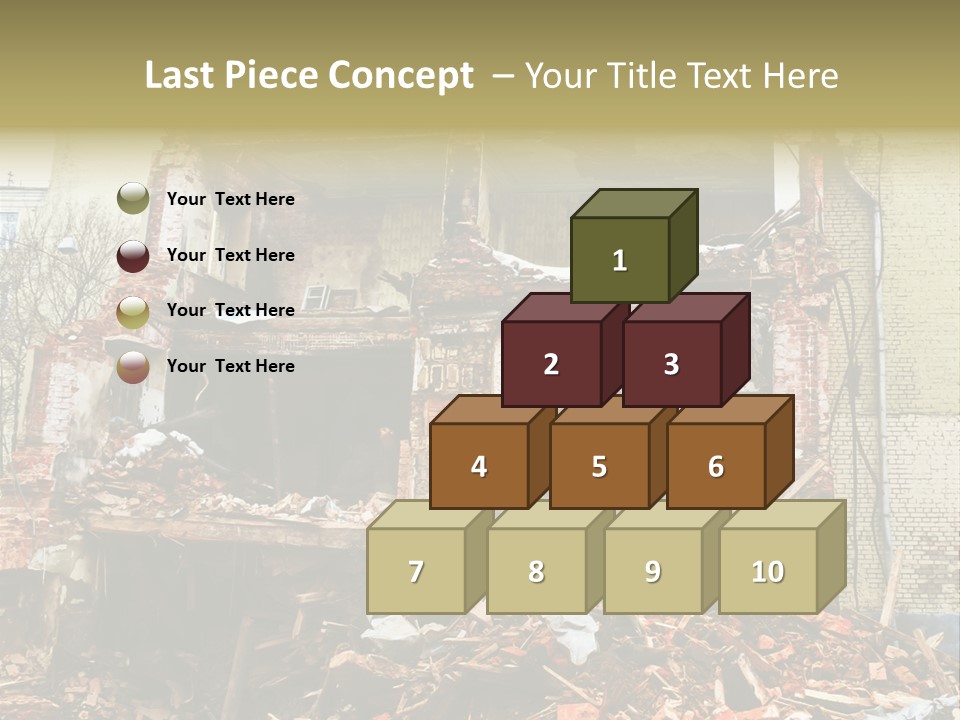Decay Removal Crumble PowerPoint Template