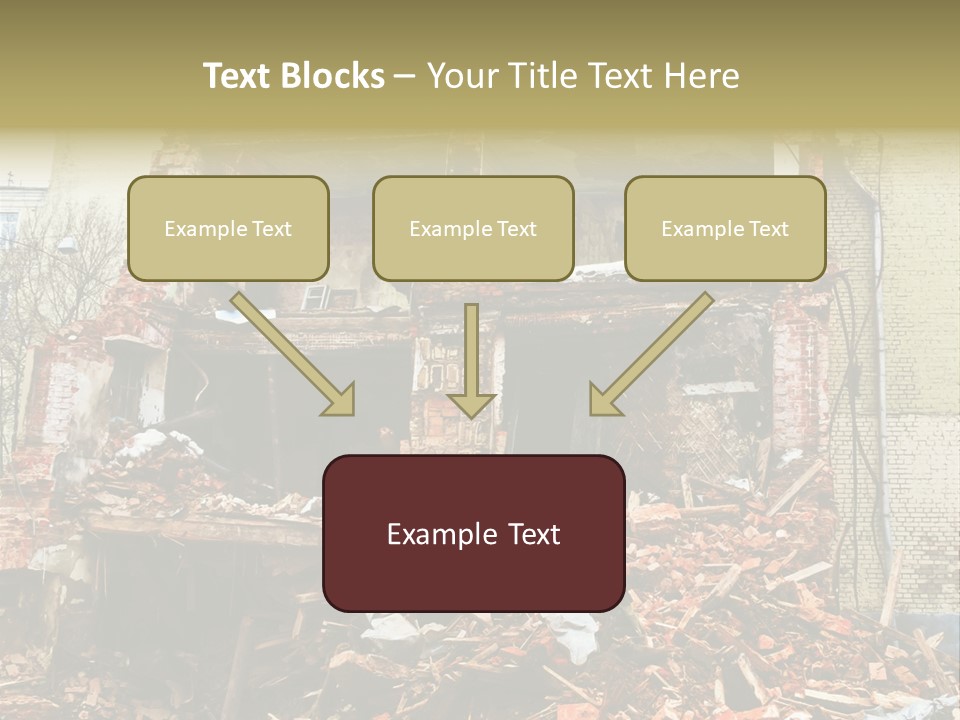 Decay Removal Crumble PowerPoint Template