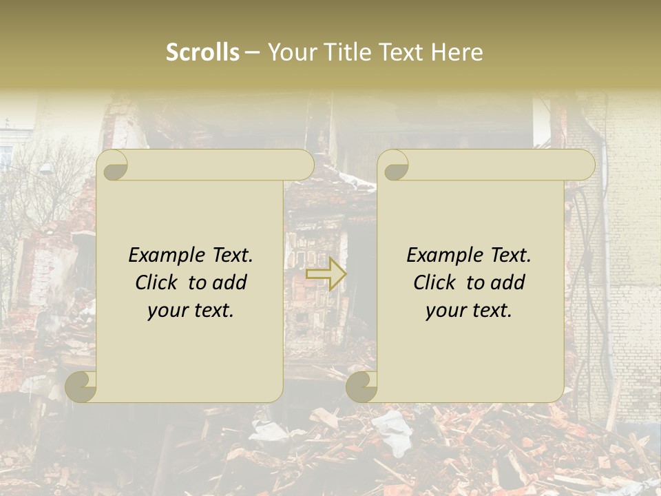 Decay Removal Crumble PowerPoint Template