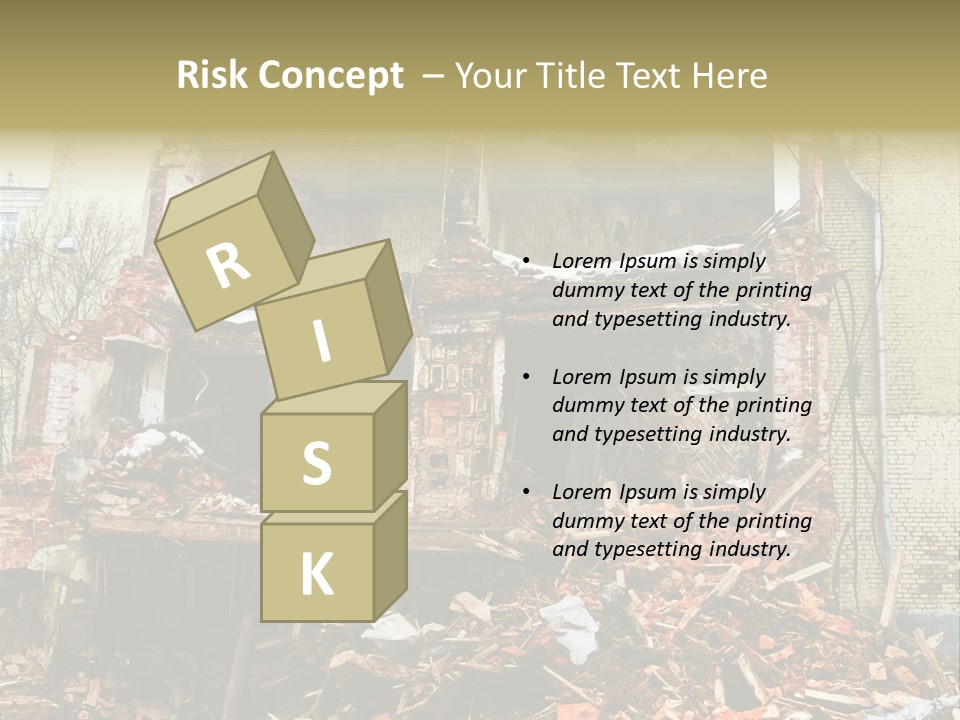Decay Removal Crumble PowerPoint Template