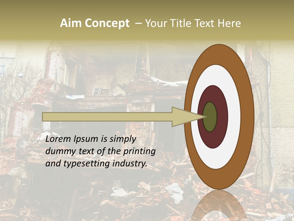 Decay Removal Crumble PowerPoint Template