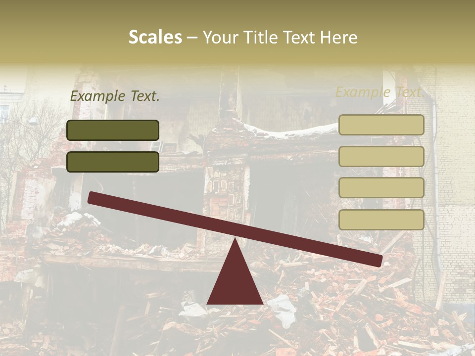 Decay Removal Crumble PowerPoint Template
