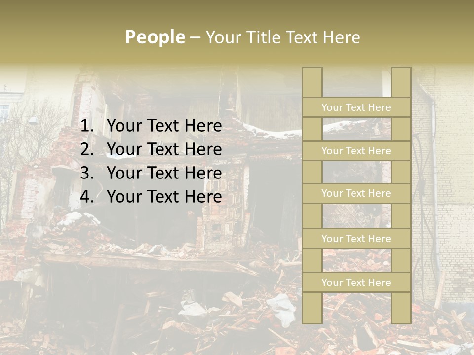 Decay Removal Crumble PowerPoint Template