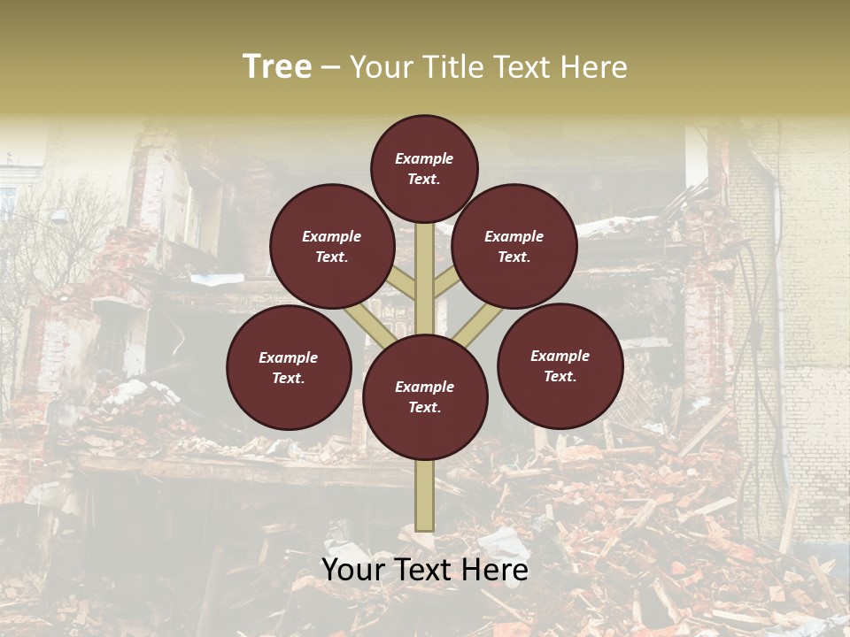Decay Removal Crumble PowerPoint Template