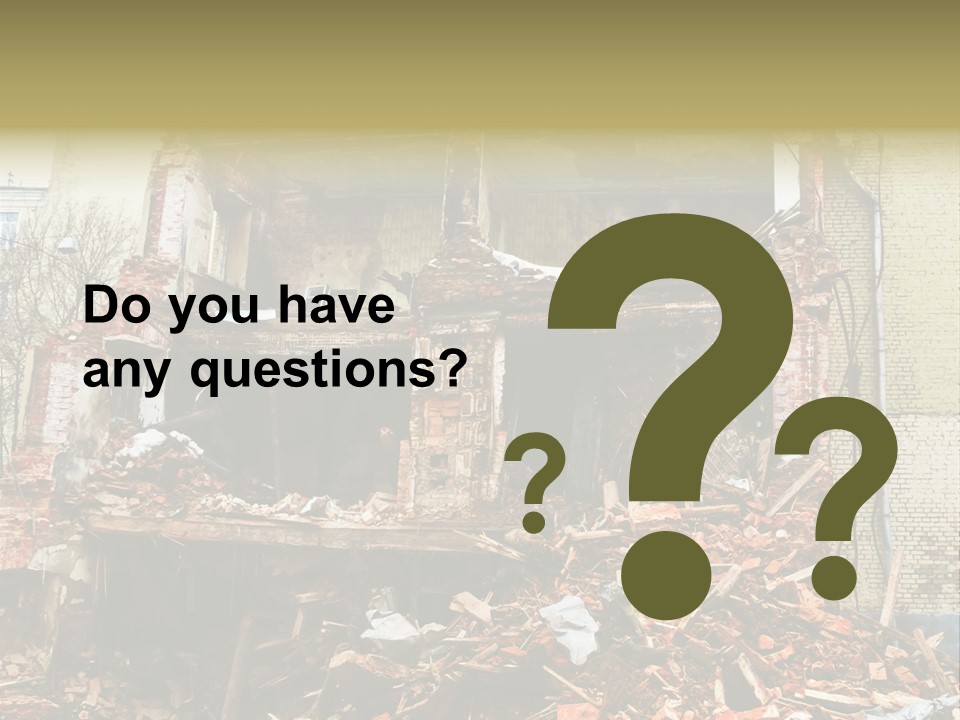 Decay Removal Crumble PowerPoint Template