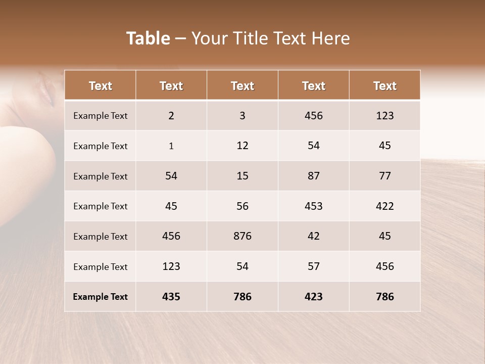 Bright Pretty Calm PowerPoint Template