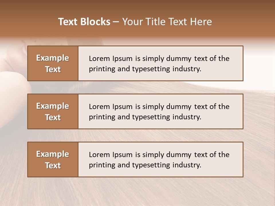 Bright Pretty Calm PowerPoint Template