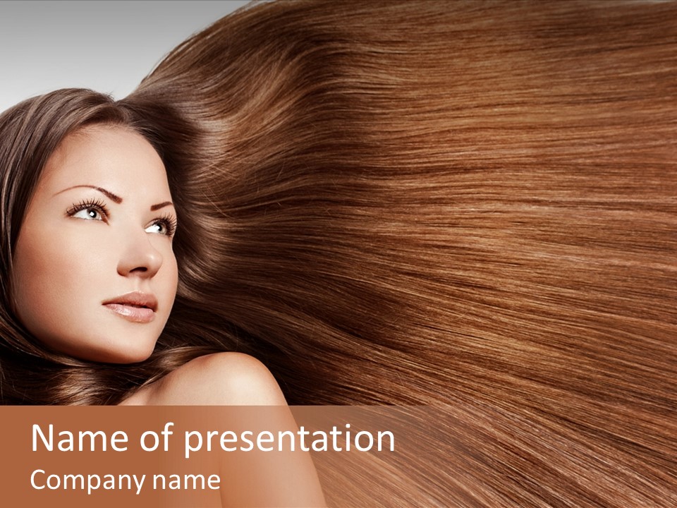 Perfect Salon White PowerPoint Template