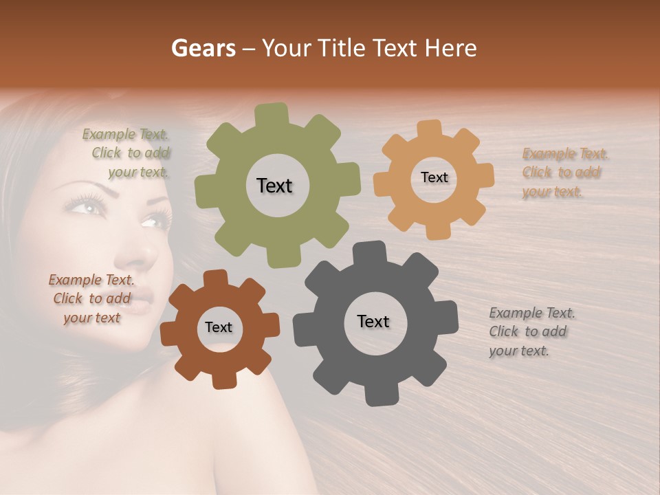 Perfect Salon White PowerPoint Template