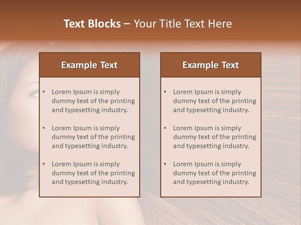 Perfect Salon White PowerPoint Template