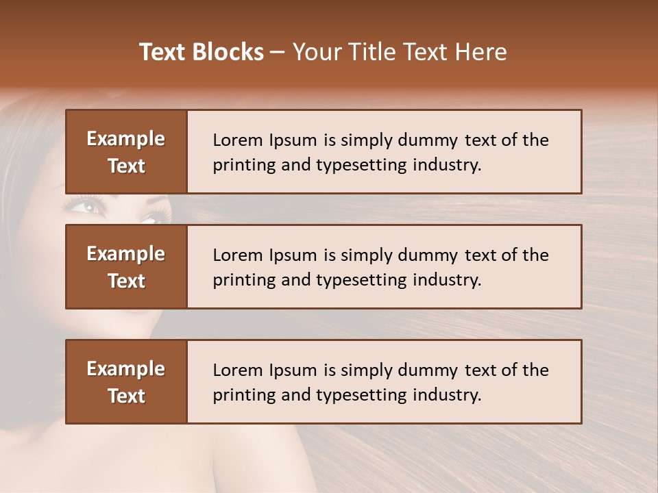 Perfect Salon White PowerPoint Template