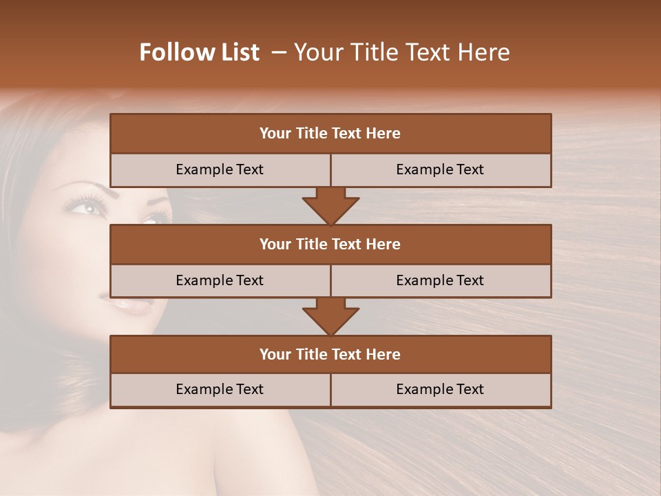 Perfect Salon White PowerPoint Template