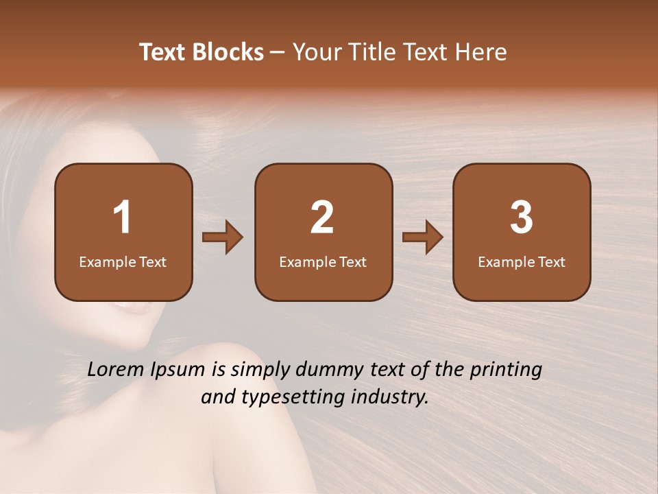 Perfect Salon White PowerPoint Template