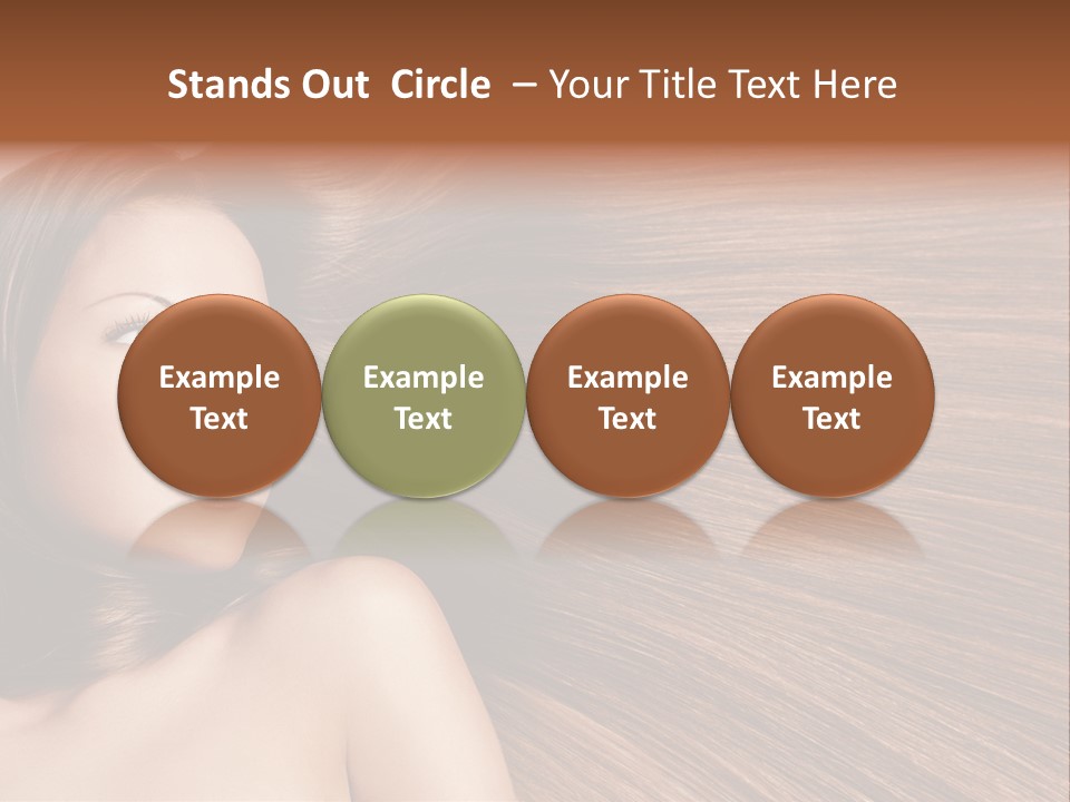 Perfect Salon White PowerPoint Template